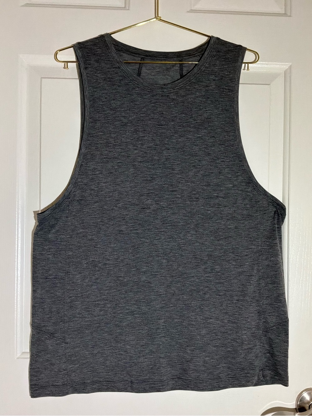 Lululemon menCharcoal Gray Muscle Tank